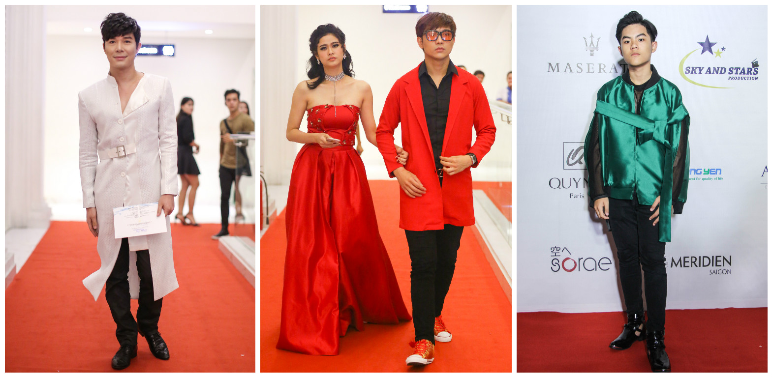 Dàn sao hội tụ trên thảm đỏ show Déjà vu của NTK Quỳnh Paris
