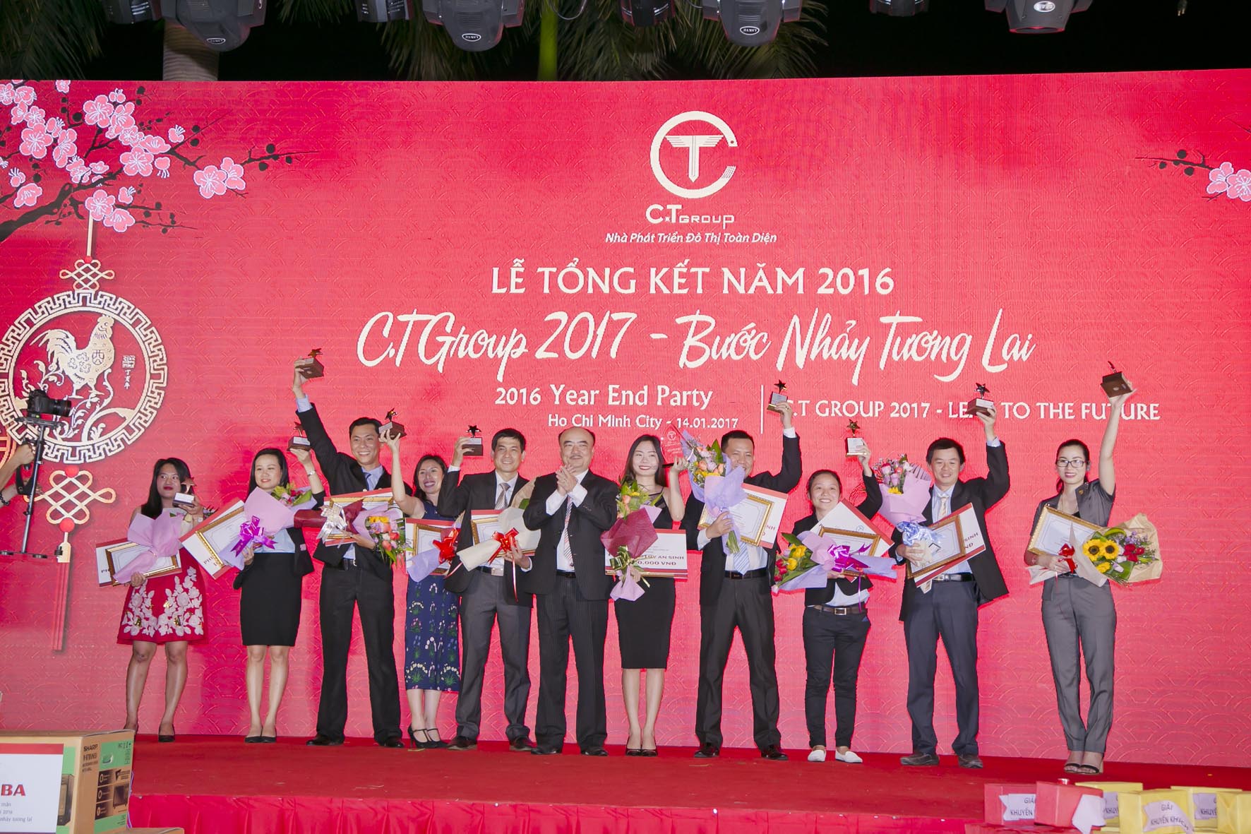 Thưởng Tết tại C T Group lên tới 1,2 tỷ đồng