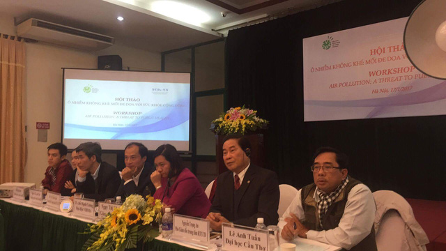 Hà Nội có 282 ngày ô nhiễm không khí trong năm 2016