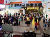 Ga Sài Gòn mở đợt cao điểm phục vụ khách về quê ăn Tết