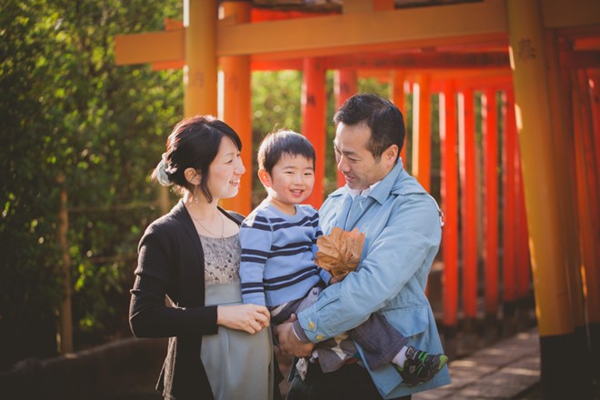  Đàn ông Nhật hiện đại có xu hướng dành nhiều thời gian cho gia đình. 