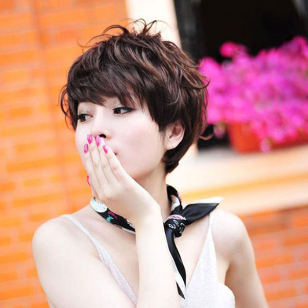kiKieur tóc pixie xoăn (ảnh minh họa)