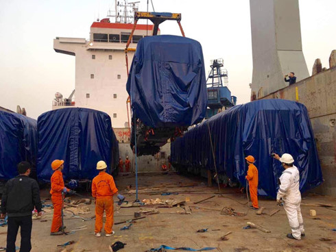 Hôm nay, đoàn tàu tuyến đường sắt Cát Linh - Hà Đông sẽ về Hà Nội