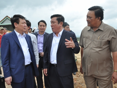 Phó Thủ tướng Vương Đình Huệ thăm và làm việc tại Bình Định