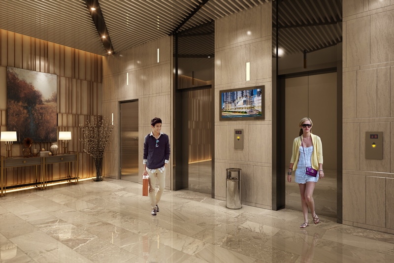 Ancora Residence trang bị thang máy thương hiệu hàng đầu thế giới