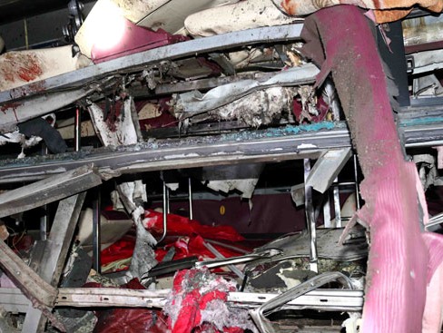 Đã xác định nguyên nhân vụ nổ xe khách