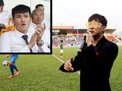 Công Vinh nhờ Sơn Tùng MTP khuấy động sân Thống Nhất
