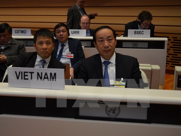 Việt Nam dự hội nghị cấp Bộ trưởng của UNECE tại Thụy Sĩ