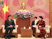 Chủ tịch Quốc hội Nguyễn Thị Kim Ngân tiếp Đại sứ Thái Lan
