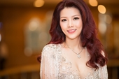 Hoa hậu Xuân Thủy khoe nhan sắc lộng lẫy tự tin ngồi ghế giám khảo chấm thi Hoa hậu