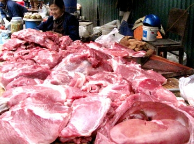 Ngân hàng Thế giới 30-40 mẫu thịt lợn Việt Nam nhiễm khuẩn salmonella