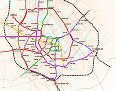 Hà Nội xin tăng vốn khủng cho tuyến đường sắt đô thị số 2