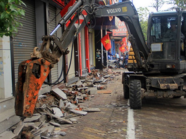 Lập lại trật tự hè phố Cần sự đột phá