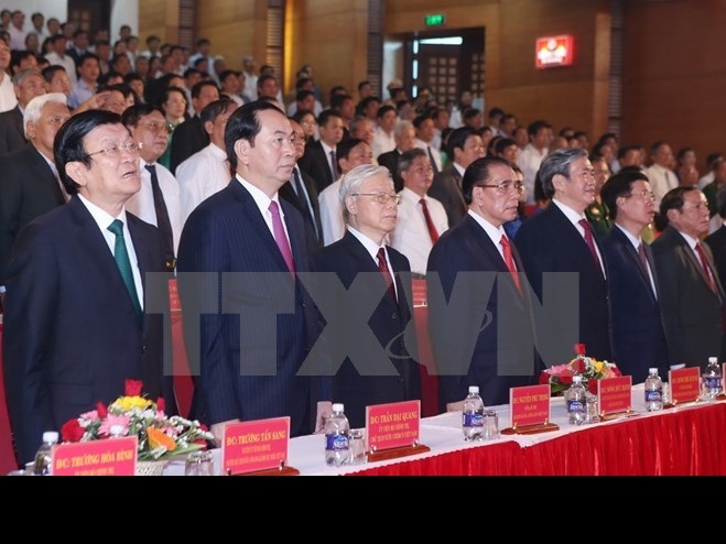 Lễ kỷ niệm 110 năm Ngày sinh Tổng Bí thư Lê Duẩn tại Quảng Trị