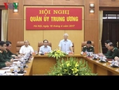 TBT Nguyễn Phú Trọng chủ trì Hội nghị Quân ủy Trung ương