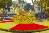 Bác bỏ đề xuất dựng tượng rùa vàng Hồ Gươm tại Hà Nội