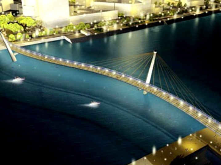 Đề xuất 2 cây cầu đi bộ vượt sông Sài Gòn