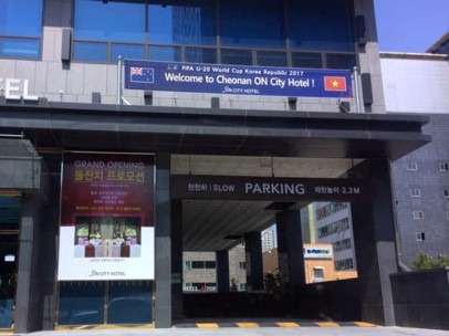 U20 Việt Nam ở chung khách sạn với đối thủ U20 New Zealand