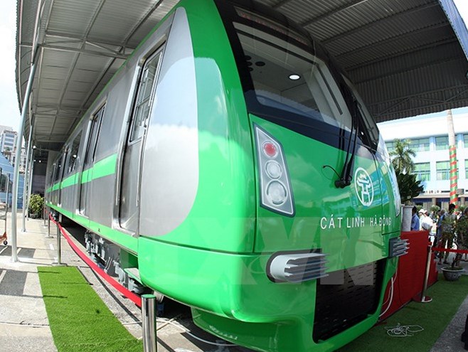 Người dân tận mắt chiêm ngưỡng tàu Cát Linh - Hà Đông vào ngày mai