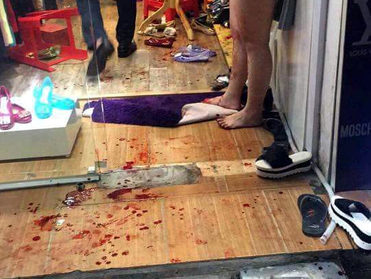 Nghi phạm chém người trong cửa hàng thời trang là chồng nạn nhân