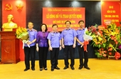 Công bố, trao quyết định giữ chức vụ Viện trưởng VKSND TP Hà Nội và Vụ trưởng Vụ 3