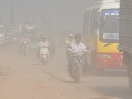 Người Hà Nội hít khí rất có hại cho sức khỏe tăng nhiều lần