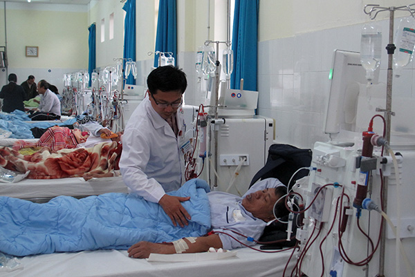 Quá tải bệnh nhân chạy thận nhân tạo
