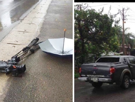 Bắt khẩn cấp đối tượng đâm hỏng máy quay phim của phóng viên VTV