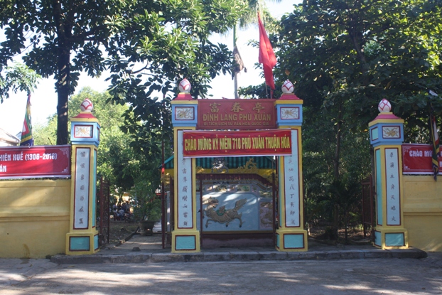 Đình làng Phú Xuân (Ảnh internet)