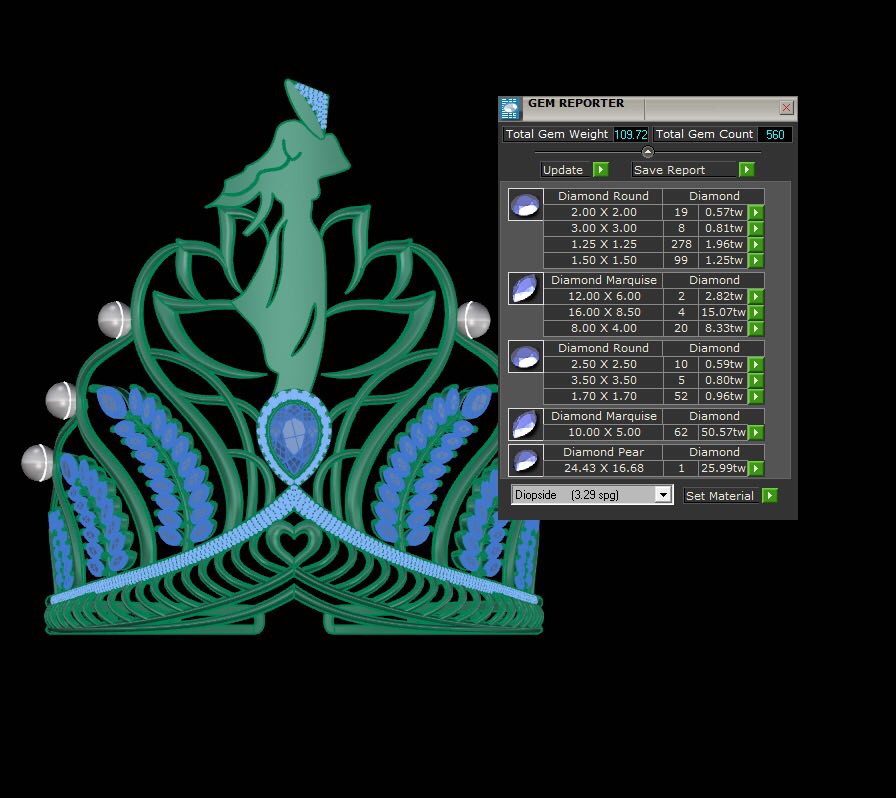 Có gì đặc biệt ở chiếc vương miện trị giá 200 triệu của cuộc thi Hoa Khôi Nam Bộ 2017