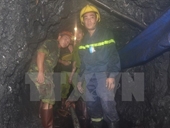 Bục túi nước hầm lò than, 1 công nhân bị mắc kẹt