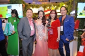 Hoa hậu Lê Thanh Thúy khoe nhan sắc lộng lẫy và nụ cười hút hồn