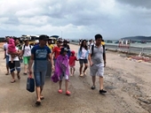3 500 khách du lịch tại đảo Cô Tô đã được lên tàu về đất liền