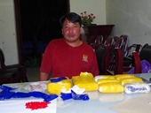 Bắt đối tượng người Lào vận chuyển 26 000 viên ma túy vào Việt Nam