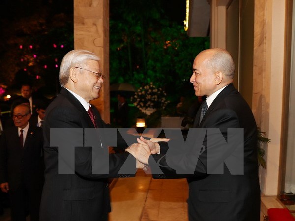 Truyền thông Campuchia đưa đậm nét chuyến thăm của Tổng Bí thư