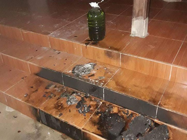 Nguyên Bí thư Huyện ủy bị đốt nhà trong đêm