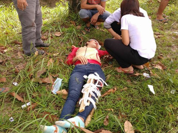 Công an thông tin vụ cô gái bị nạn khi truy đuổi cướp