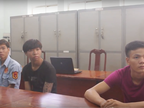 Bắt nhóm cướp xe ôm công nghệ