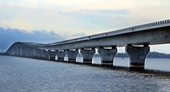 Thông xe cầu vượt biển dài nhất Đông Nam Á