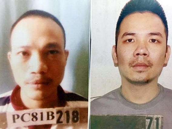 Hai tử tù bỏ trốn khỏi phòng biệt giam