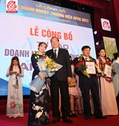 Việt Hưng Phát được vinh danh Top 10 Thương hiệu tiêu biểu APEC- 2017