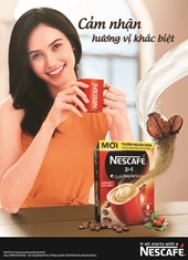 Nescafé ra mắt sản phẩm Nescafé 3 in 1 mới