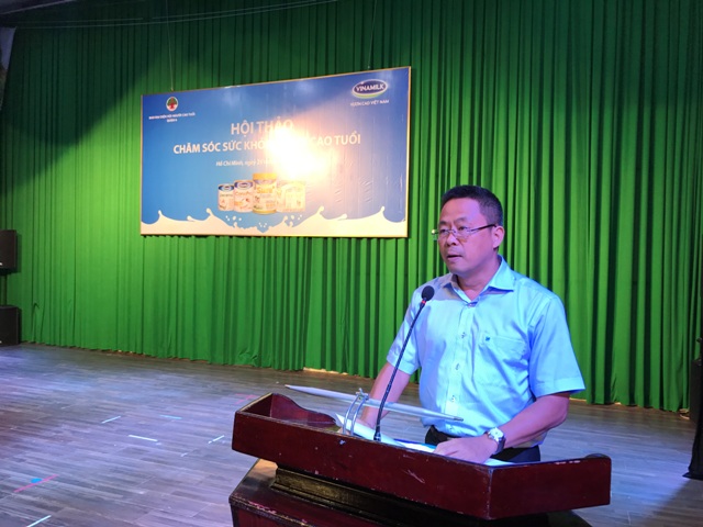 Ông Nguyễn Ngọc Thành – Giám đốc Kinh doanh khu vực Hồ Chí Minh phát biểu tại hội thảo