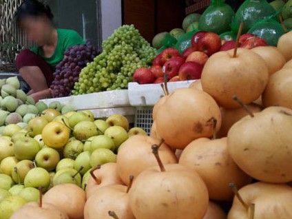 Rau quả Trung Quốc núp bóng hàng Việt tràn ra thị trường